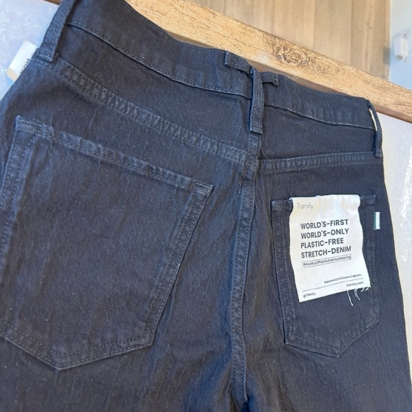 Stoned Aubrey Mid-Rise Cut-Out Straight Jeans - Picture 2 of 7